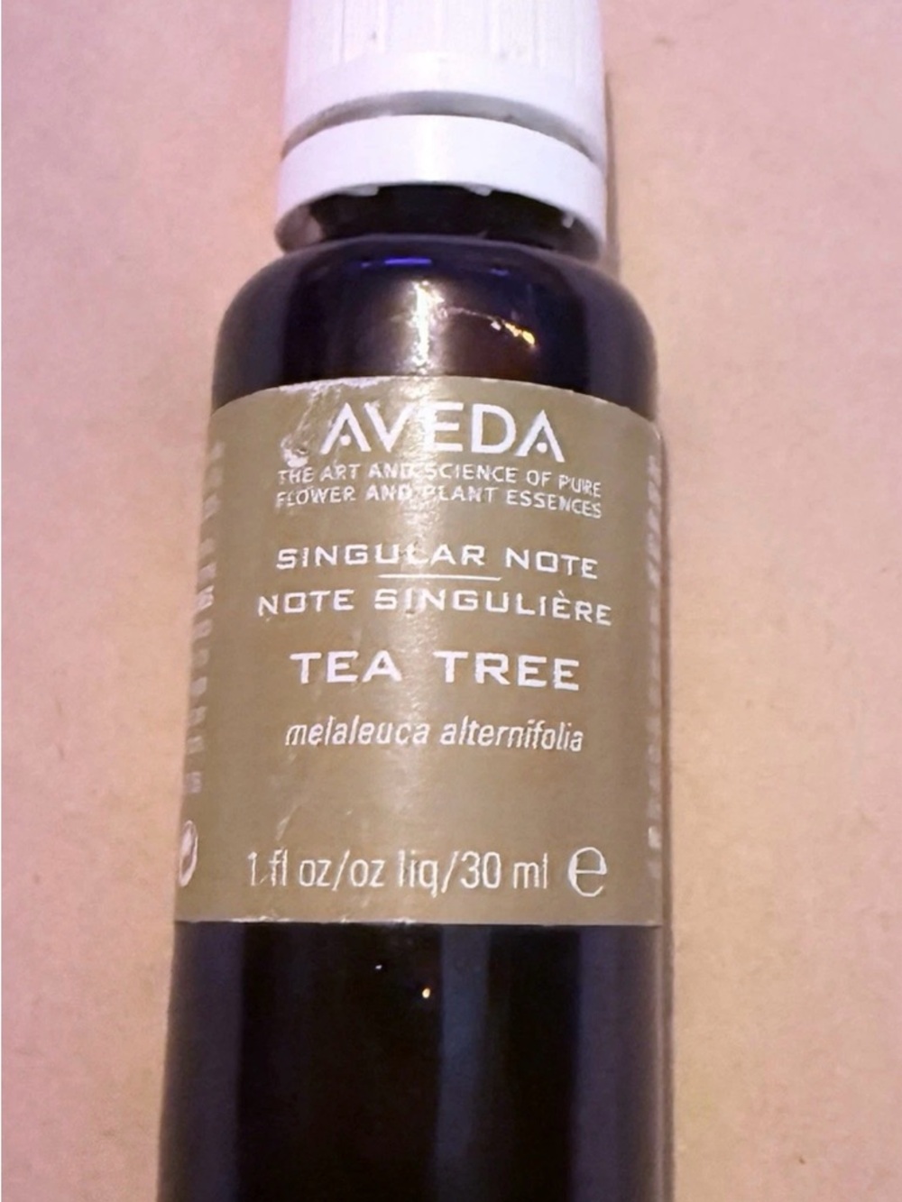 AVEDA Tea Tree Serum Bottle Essential Oil 1 fl oz **Discontinued**